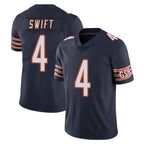 Johmsee C.Bears #4 D'Andre Swift Player Navy Vapor Untouchable Limited Home Game Stitched Jerseys