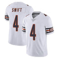 Johmsee C.Bears #4 D'Andre Swift Player White Vapor Untouchable Limited Home Game Stitched Jerseys