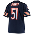 Johmsee C.Bears #51 Dick Butkus Mitchell & Ness Navy Big & Tall 1966 Retired Player Replica Jersey