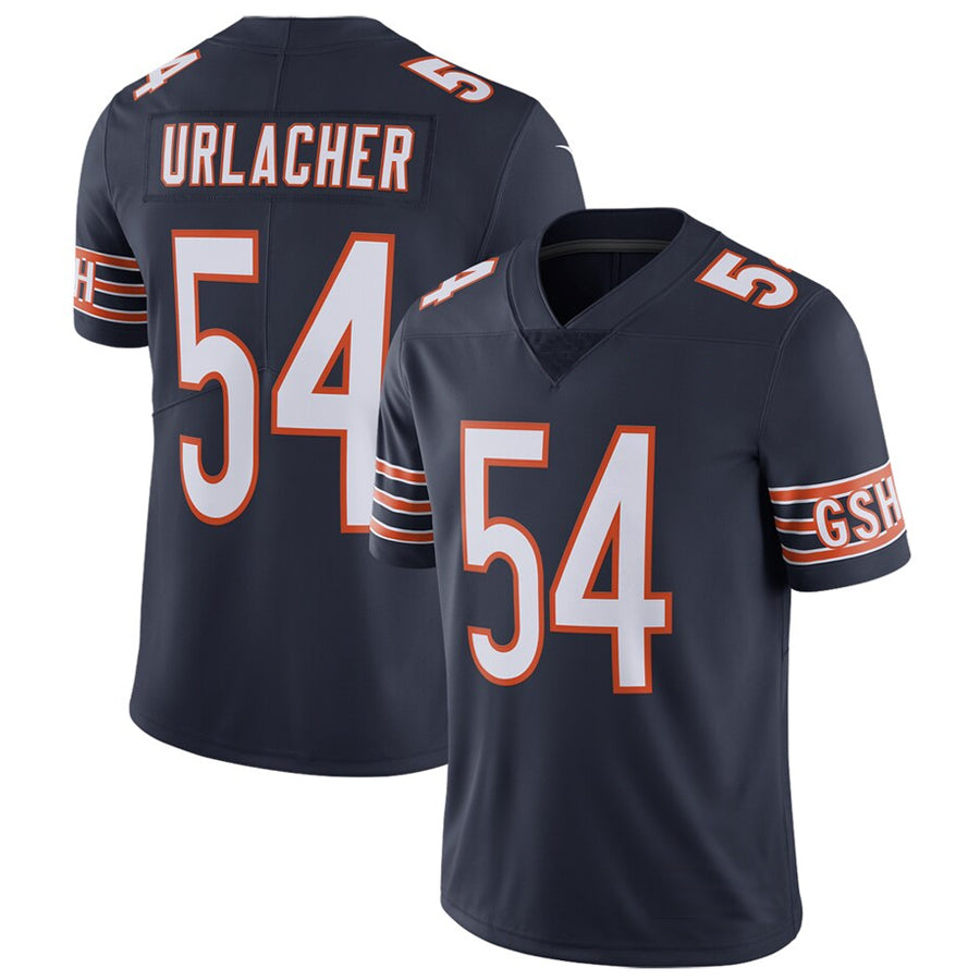 Johmsee C.Bears #54 Brian Urlacher Player Navy Vapor Limited Game Stitched Jerseys
