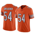 Johmsee C.Bears #54 Brian Urlacher Player Orange Alternate Vapor Limited Home Game Stitched Jerseys