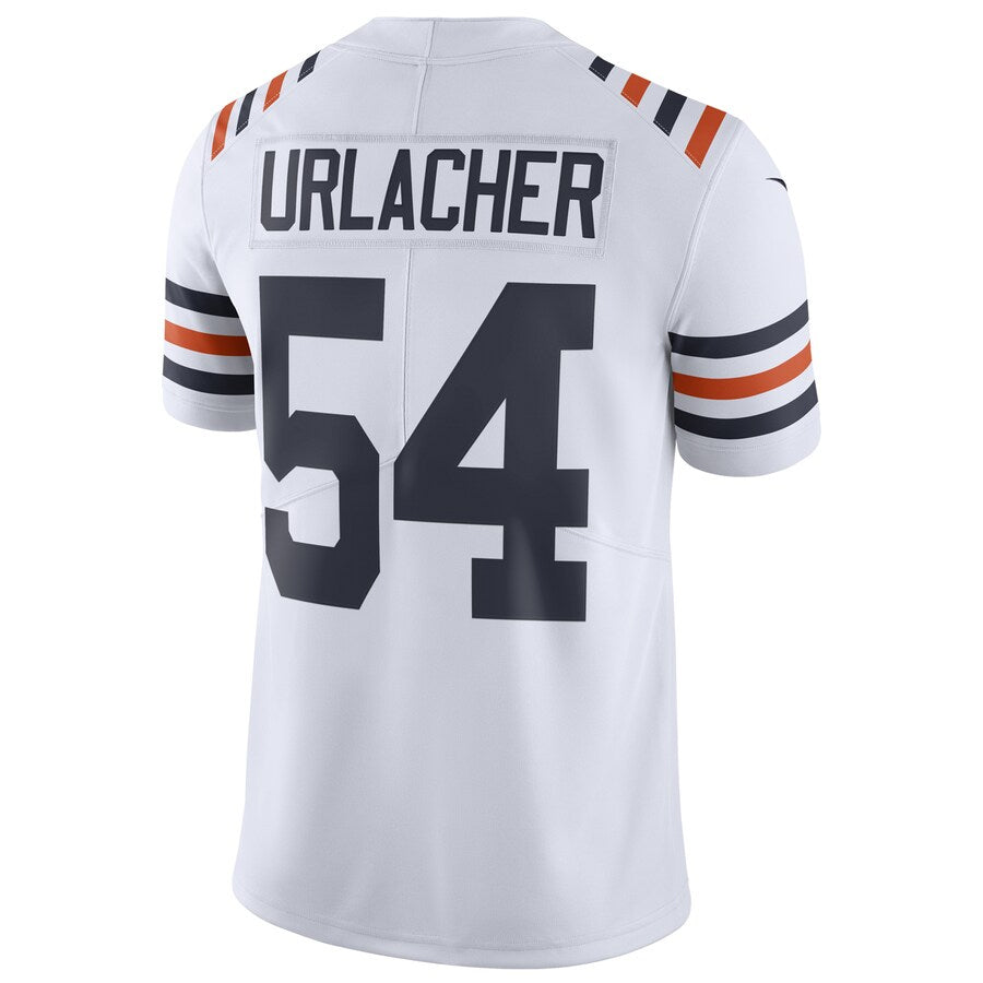 Johmsee C.Bears #54 Brian Urlacher Player White Alternate Classic Limited Stitched Jerseys