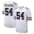 Johmsee C.Bears #54 Brian Urlacher Player White Classic Home Game Stitched Jerseys