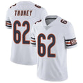Johmsee C.Bears #62 Joe Thuney Player White Vapor Untouchable Limited Home Game Stitched Jerseys