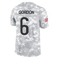 Johmsee C.Bears #6 Kyler Gordon Player Arctic Camo Salute to Service Limited Stitched Jerseys