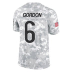 Johmsee C.Bears #6 Kyler Gordon Player Arctic Camo Salute to Service Limited Stitched Jerseys