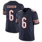 Johmsee C.Bears #6 Kyler Gordon Player Navy Vapor Untouchable Limited Home Game Stitched Jerseys