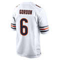 Johmsee C.Bears #6 Kyler Gordon Player White Home Game Stitched Jerseys