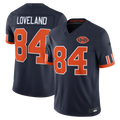 Johmsee C.Bears #84 Colston Loveland Navy 2026 Rivalries Collection Limited Stitched Jerseys