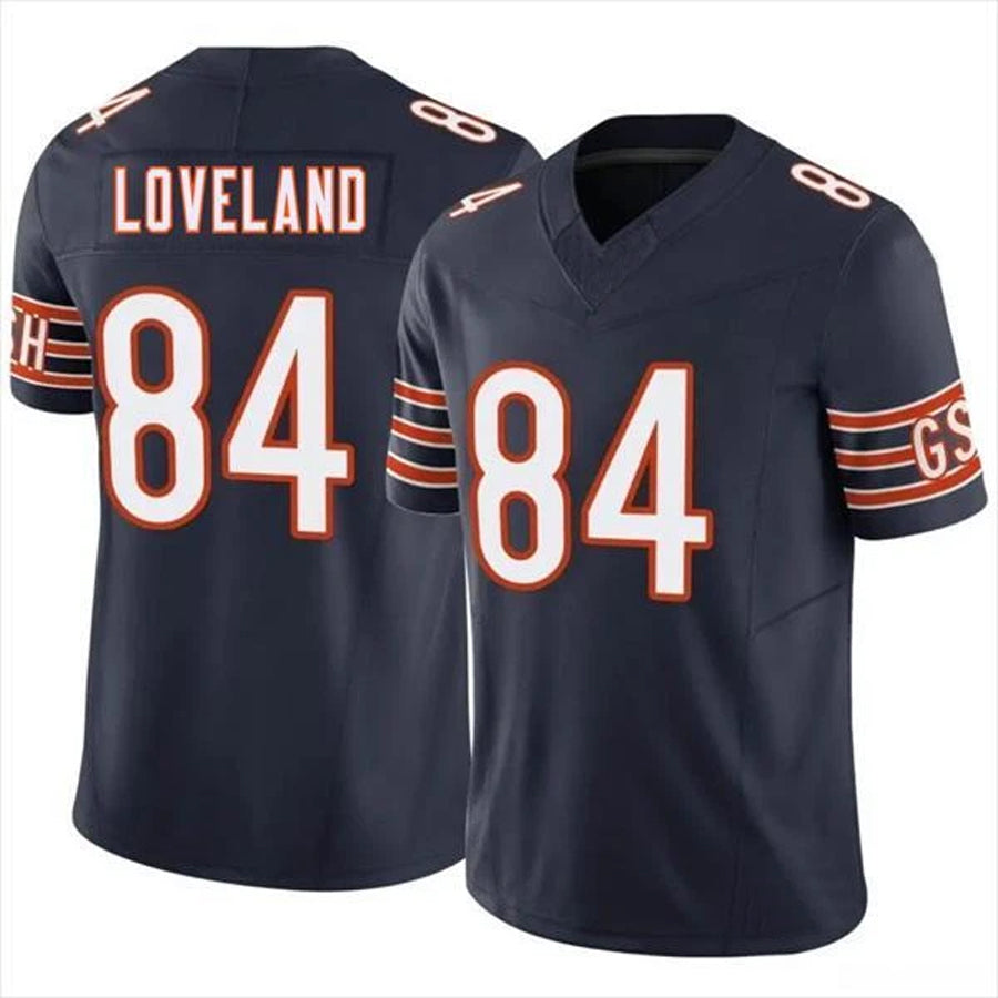 Johmsee C.Bears #84 Colston Loveland Player F.U.S.E. Limited Navy Game Stitched Jerseys