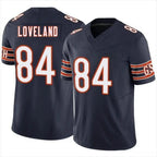 Johmsee C.Bears #84 Colston Loveland Player F.U.S.E. Limited Navy Game Stitched Jerseys