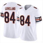Johmsee C.Bears #84 Colston Loveland Player F.U.S.E. Limited White Game  Stitched Jerseys