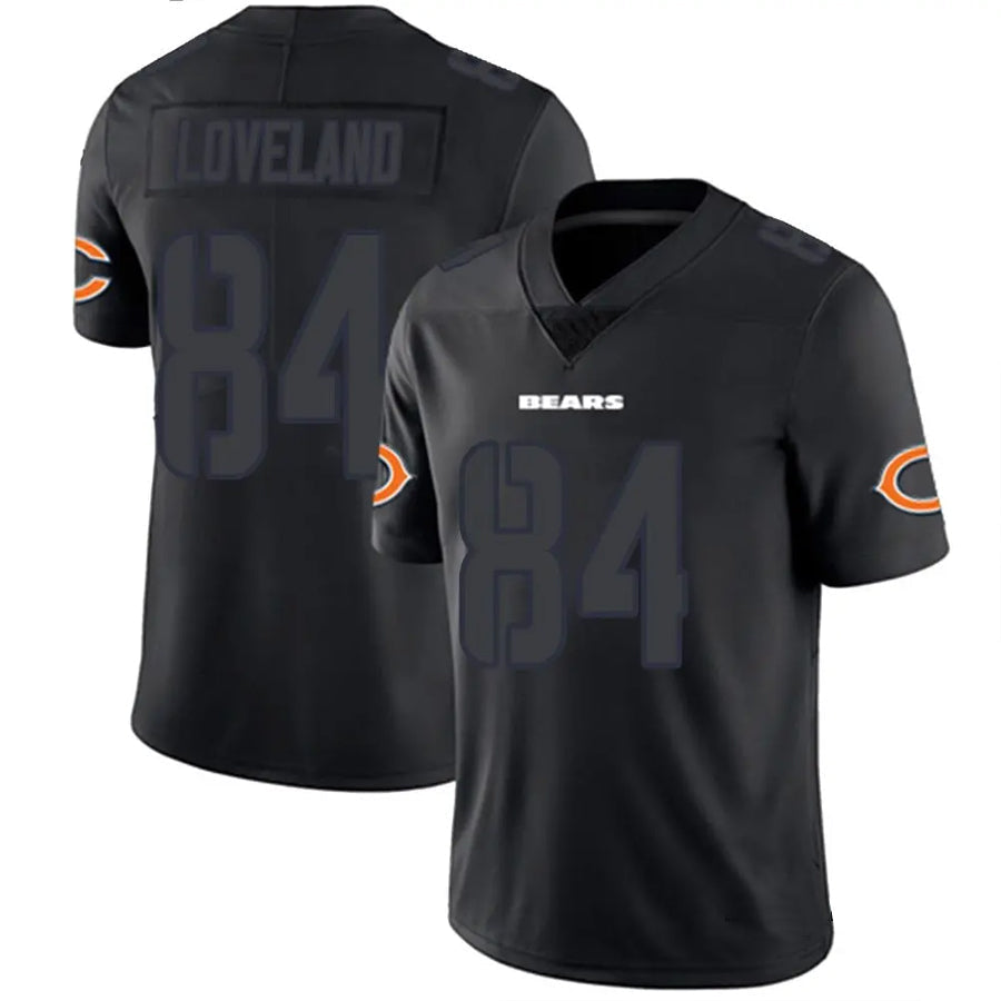 Johmsee C.Bears #84 Colston Loveland Player Limited Black Impact Stitched Jerseys