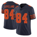Johmsee C.Bears #84 Colston Loveland Player Navy Blue Alternate Vapor Untouchable Limited Stitched Jerseys