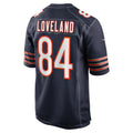 Johmsee C.Bears #84 Colston Loveland Player Navy Home Game Stitched Jerseys