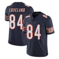 Johmsee C.Bears #84 Colston Loveland Player Navy Vapor Untouchable Limited Home Game Stitched Jerseys