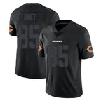 Johmsee C.Bears #85 Cole Kmet Player Black Impact Limited Game Stitched Jerseys