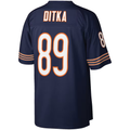 Johmsee C.Bears #89 Mike Ditka Mitchell & Ness Navy Retired Player Legacy Replica Jersey