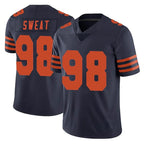 Johmsee C.Bears #98 Montez Sweat Player Navy Blue Alternate Vapor Untouchable Limited Stitched Jerseys