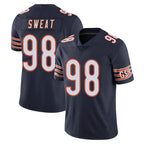 Johmsee C.Bears #98 Montez Sweat Player Navy Vapor Untouchable Limited Home Game Stitched Jerseys