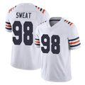 Johmsee C.Bears #98 Montez Sweat Player White Classic Vapor Limited Home Game Stitched Jerseys