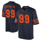 Johmsee C.Bears #99 Gervon Dexter Sr. Player Navy Blue Alternate Game Stitched Jerseys