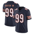 Johmsee C.Bears #99 Gervon Dexter Sr. Player Navy Vapor Untouchable Limited Home Game Stitched Jerseys
