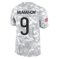 Johmsee C.Bears #9 Jim McMahon Player Arctic Camo Salute to Service Limited Stitched Jerseys