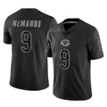 Johmsee C.Bears #9 Jim McMahon Player Black REFLECTIVE Limited Game Stitched Jerseys