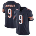 Johmsee C.Bears #9 Jim McMahon Player Navy Vapor Untouchable Limited Home Game Stitched Jerseys