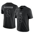 Johmsee C.Bengals #2 Evan McPherson Player Black Reflective Limited Game Stitched Jerseys