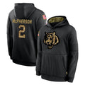Johmsee C.Bengals #2 Evan McPherson Player Black Salute to Service Pullover Hoodies Limited Stitched Jerseys