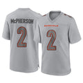 Johmsee C.Bengals #2 Evan McPherson Player Gray Atmosphere Fashion Game Stitched Jerseys