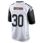 Johmsee C.Bengals #30 Chase Brown Player White Alternate Home Game Stitched Jerseys