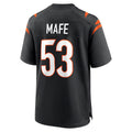 Johmsee C.Bengals #53 Boye Mafe Player Black Home Game Stitched Jerseys
