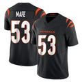 Johmsee C.Bengals #53 Boye Mafe Player Black Vapor F.U.S.E. Limited Home Game Stitched Jerseys