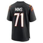 Johmsee C.Bengals #71 Amarius Mims Player Black Home Game Stitched Jerseys