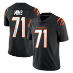 Johmsee C.Bengals #71 Amarius Mims Player Black Vapor Untouchable Limited Home Game Stitched Jerseys