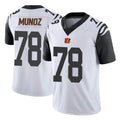 Johmsee C.Bengals #78 Anthony Munoz Player White Color Rush Vapor Untouchable Limted Home Game Stitched Jerseys