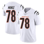 Johmsee C.Bengals #78 Anthony Munoz Player White Vapor Untouchable Limited Home Game Stitched Jerseys