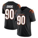 Johmsee C.Bengals #90 Kris Jenkins Jr Player Black Vapor Untouchable Limited Home Game Stitched Jerseys