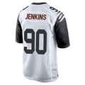 Johmsee C.Bengals #90 Kris Jenkins Jr Player White Alternate Home Game Stitched Jerseys