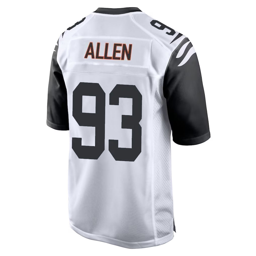 Johmsee C.Bengals #93 Jonathan Allen Player White Alternate Home Game Stitched Jerseys