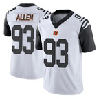 Johmsee C.Bengals #93 Jonathan Allen Player White Color Rush Vapor Untouchable Limted Home Game Stitched Jerseys