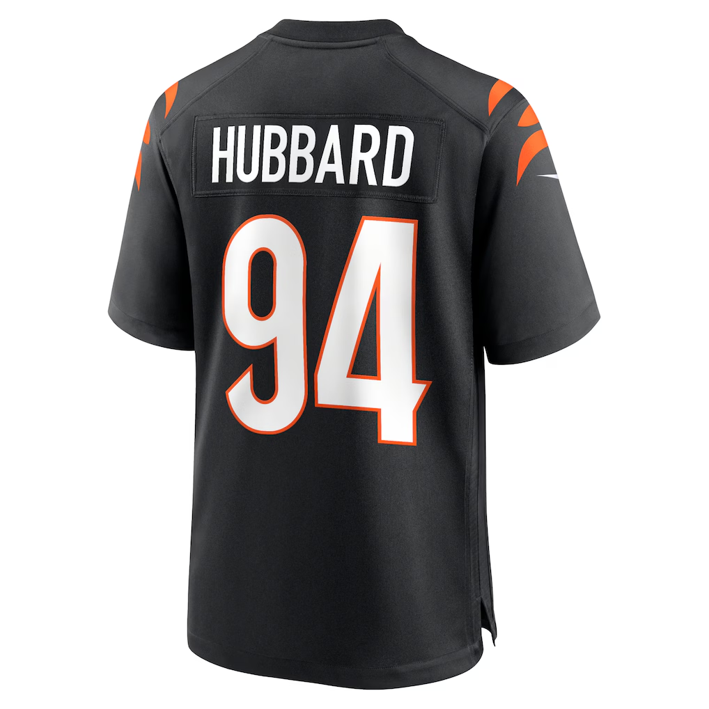 Johmsee C.Bengals #94 Sam Hubbard Black Player Game Stitched Jerseys