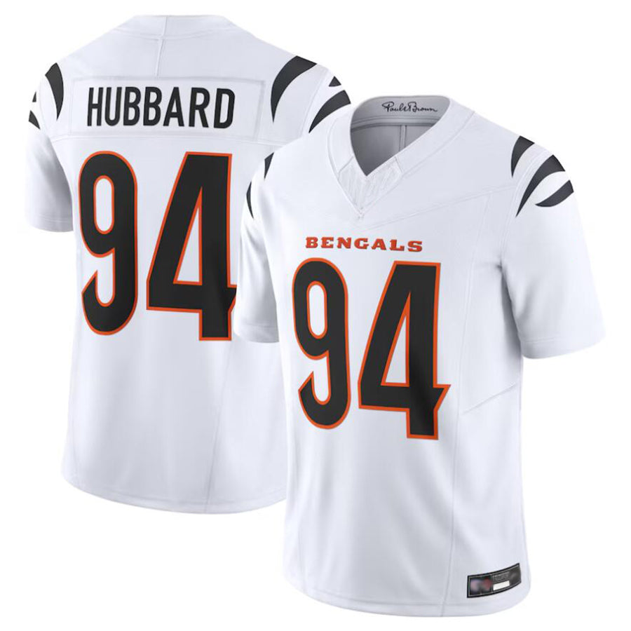 Johmsee C.Bengals #94 Sam Hubbard Player White Vapor F.U.S.E. Limited Stitched Jerseys