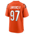 Johmsee C.Bengals #97 Dexter Lawrence II Orange Game Stitched Jerseys