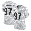 Johmsee C.Bengals #97 Dexter Lawrence II Player Arctic Camo Salute to Service Limited Stitched Jerseys