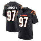 Johmsee C.Bengals #97 Dexter Lawrence II Player Black Home Game Stitched Jerseys