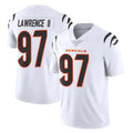Johmsee C.Bengals #97 Dexter Lawrence II Player White Vapor Untouchable Limited Home Game Stitched Jerseys